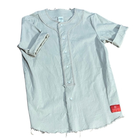 CLOSING SALE - NWOT - Crooks & Castles Fringed Baseball Jersey - Picture 2 of 10